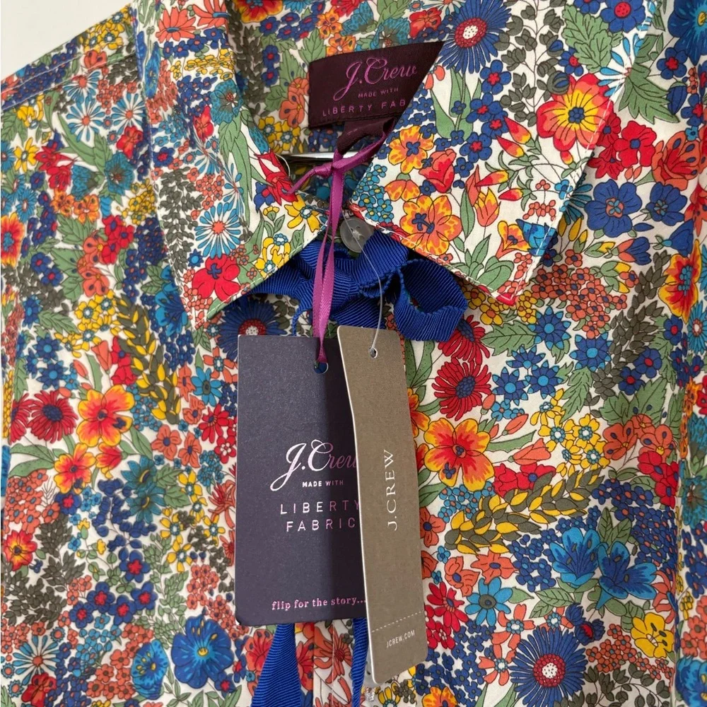 J.Crew Collection Tall Floral Belted Sheath Dress – Size 10 Tall - Picture 3 of 11